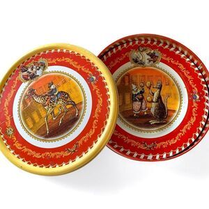 Restoration Hardware Tin Circus Plates